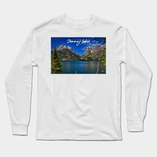 Jenny Lake Grand Teton National Park Long Sleeve T-Shirt